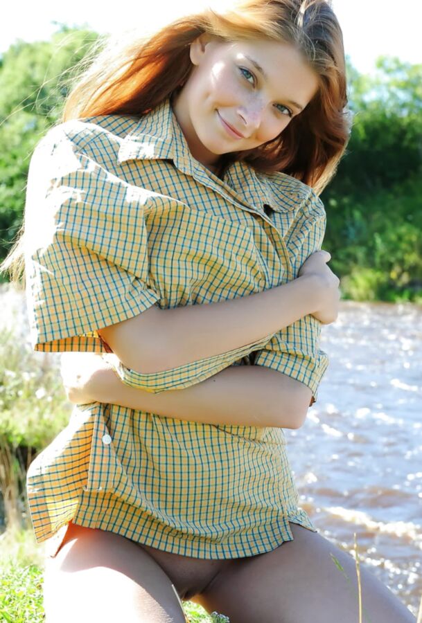 Nude Beauty in the River