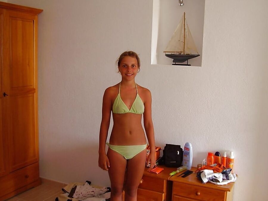 Tina am Strand