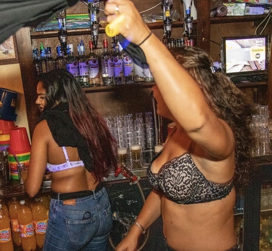 Hot girls party and kissing