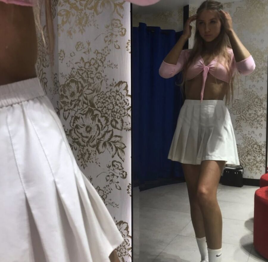 Lovely girls in White