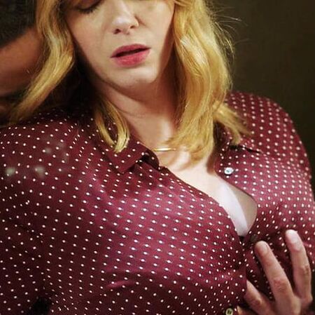 Cristina Hendricks &amp; her huge tits!