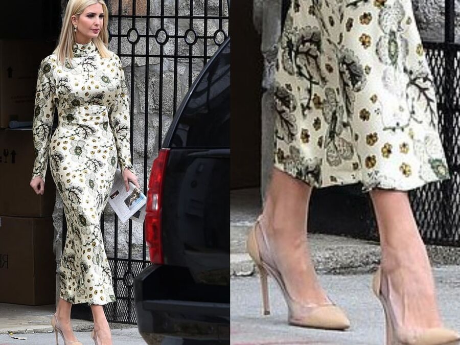 ivanka trump sexy feet legs and highheel