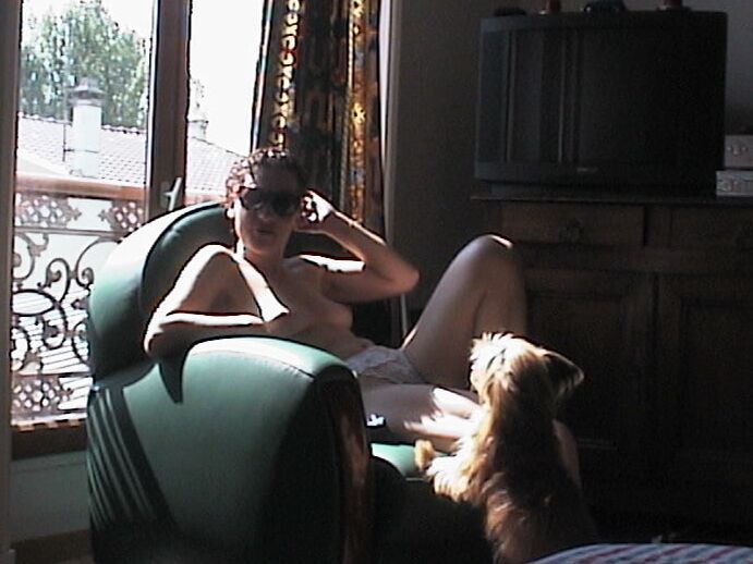the young lady against the light