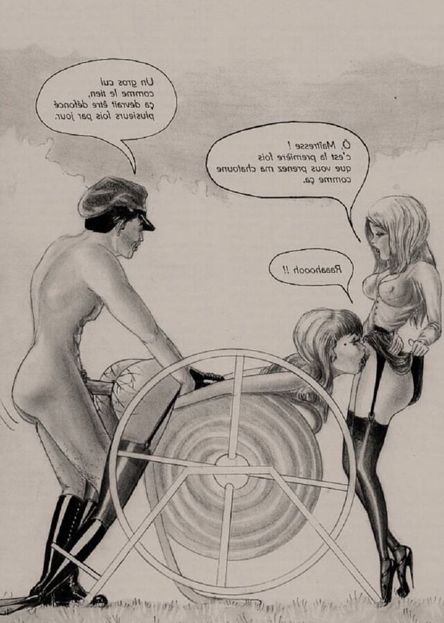 BDSM in drawing