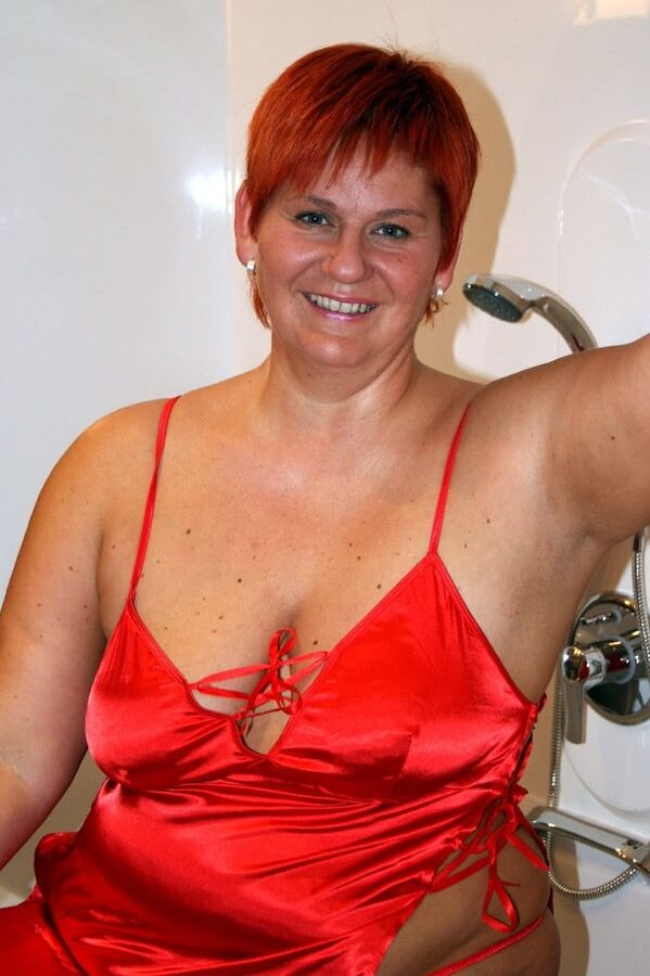Posing in red Part ...