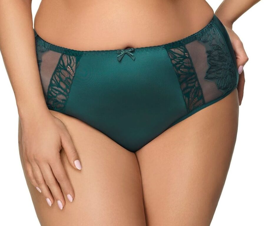 Plus size satin panties