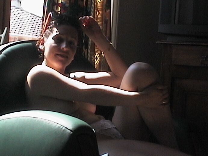 the young lady against the light