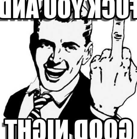FUCK You.