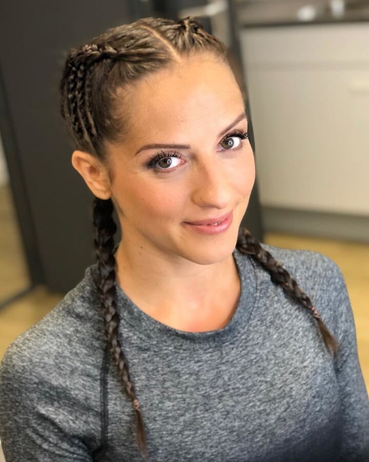 french fitness girl