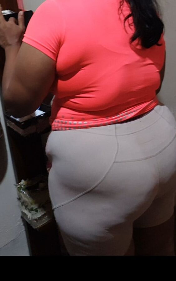 My mom exercising