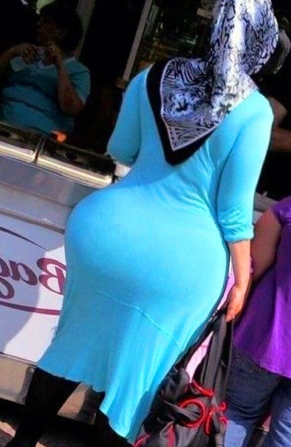 Hoofddoek Hijab Thick Milf Ass