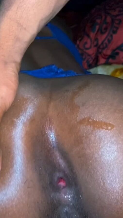 Ebony Anal Gapping