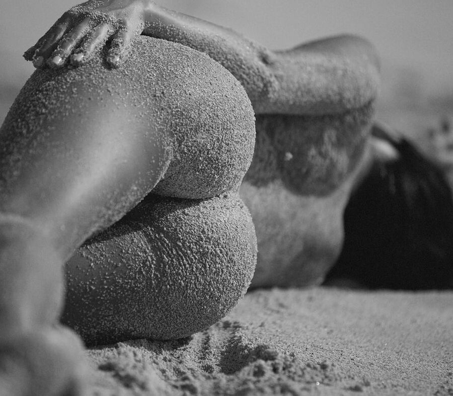 Ass Black And White