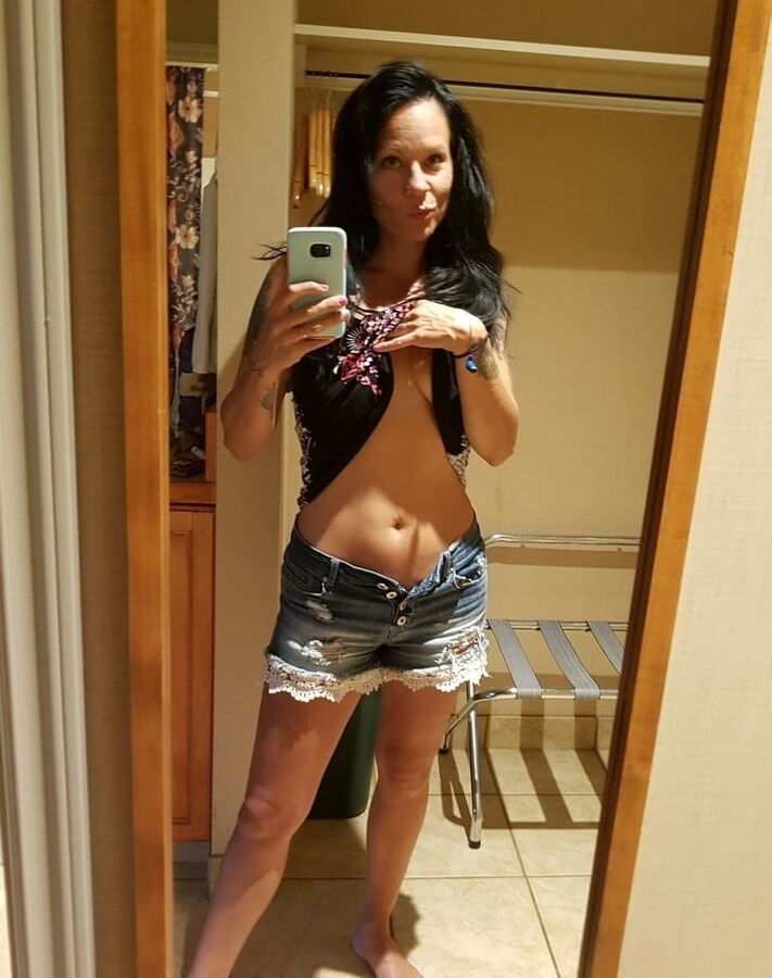 Sharing this brunette