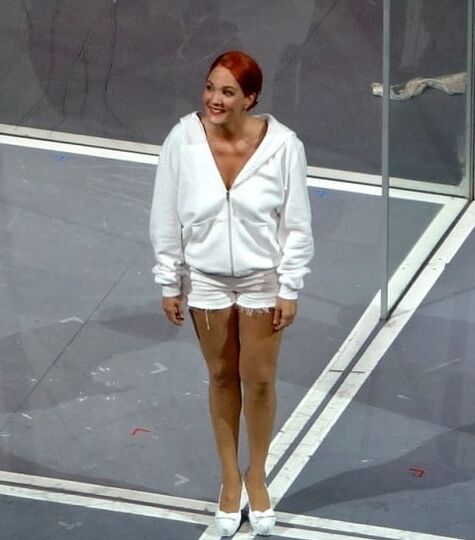 Mature Actresses on Theatre Stage