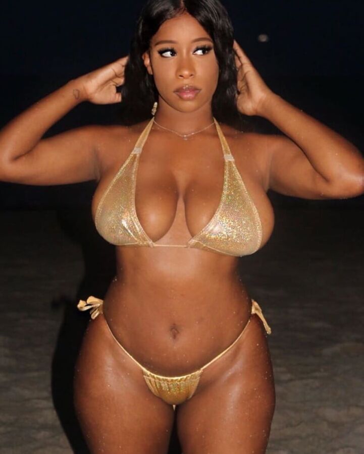 Black Women in bikinis