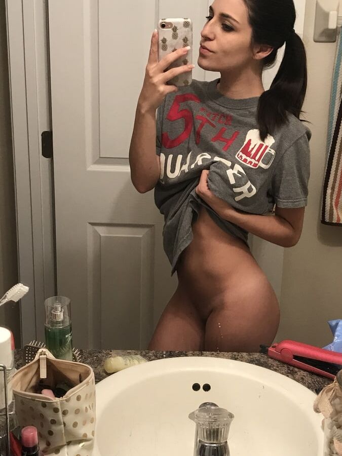 Brunette big boobs