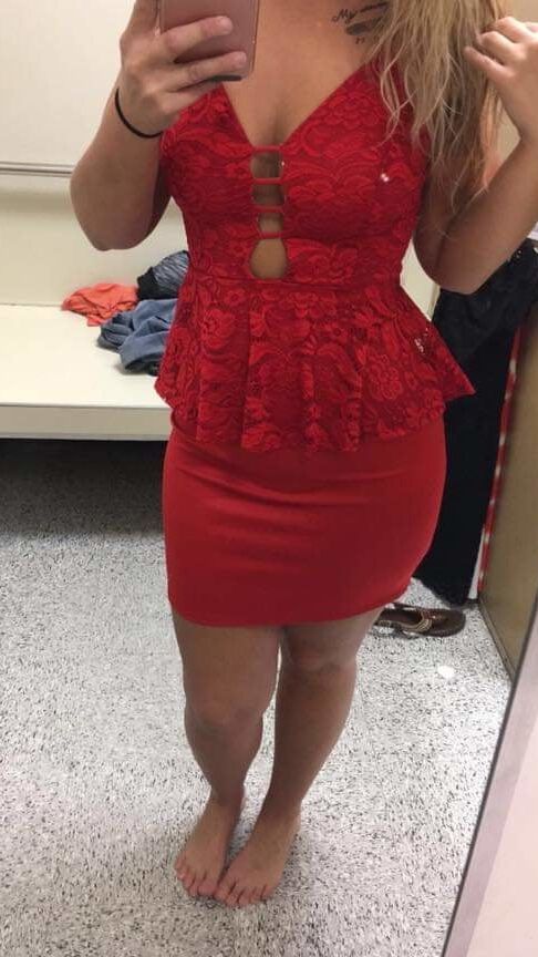 Blonde perfect tits