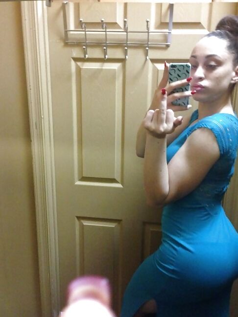 Sexy titty babe with slightly curvy body