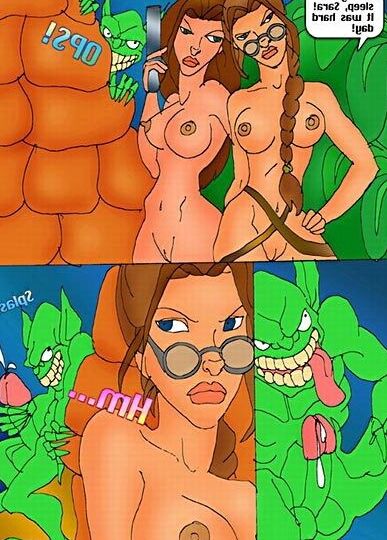 Video game Vixens vol - Lara Croft (classic version)