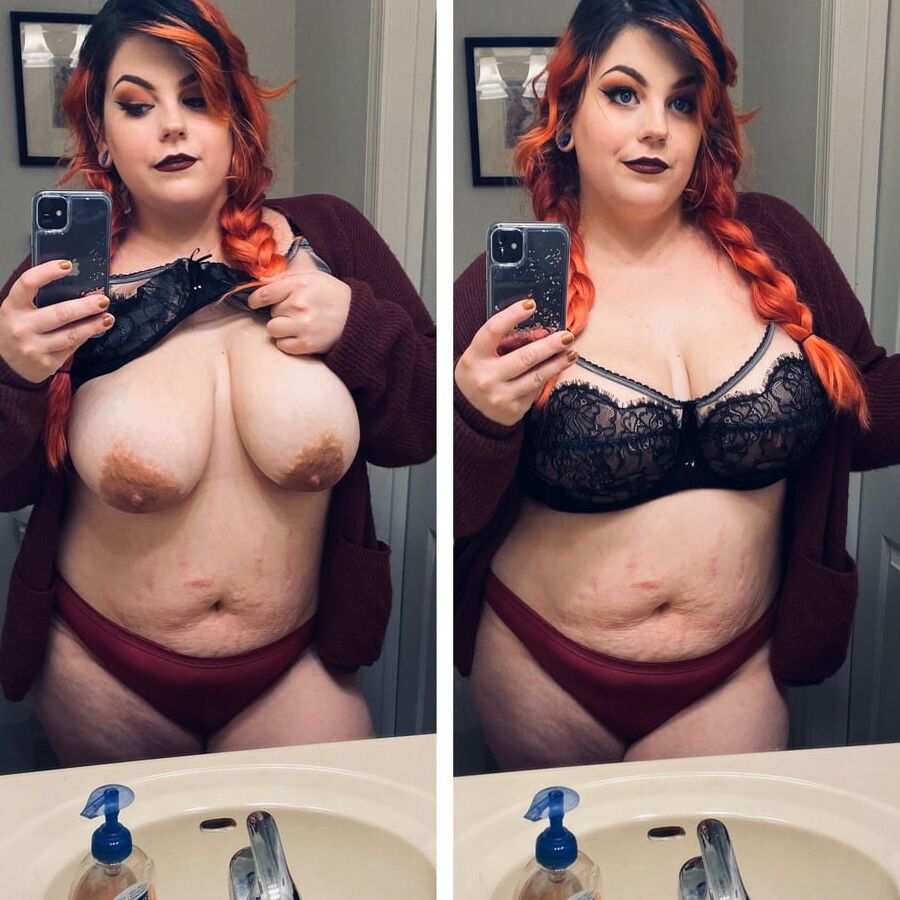 Girl with amazing areolas
