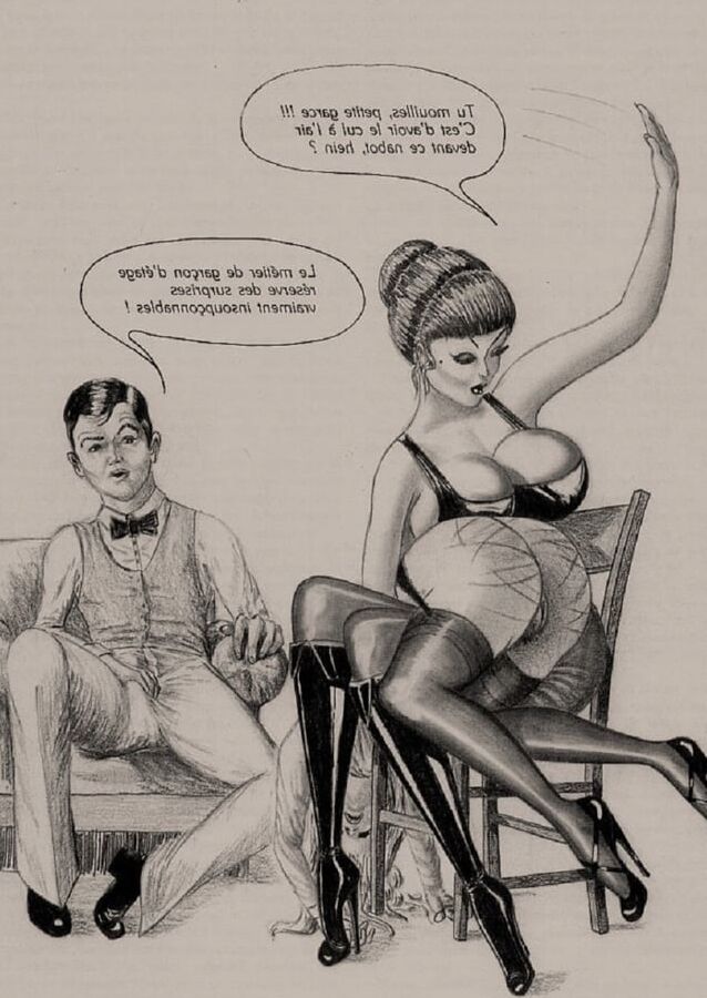 BDSM in drawing