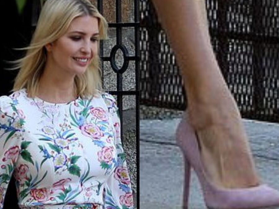 ivanka trump sexy feet legs and highheel