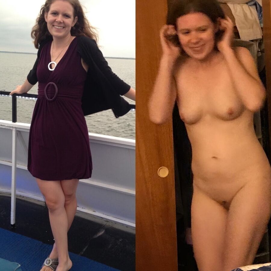 Sexy sluts exposed dressed undressed on off