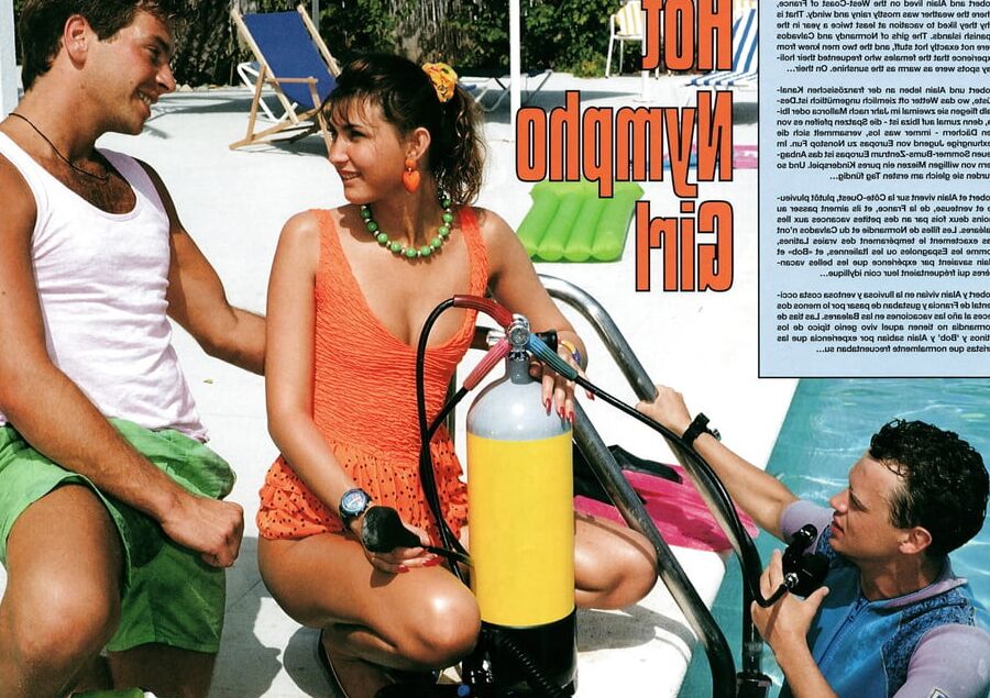 Hot Nympho Girl - Retro Magazine Set