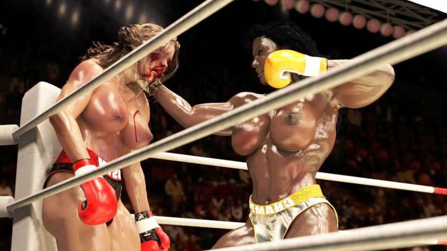 White Girls Take a Beating