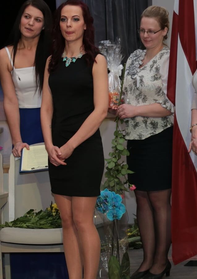 Graduation Girls in Pantyhose