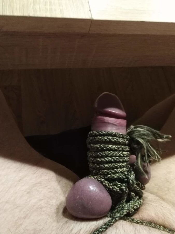 My BF must share his photo - he lost bet too :) I love it