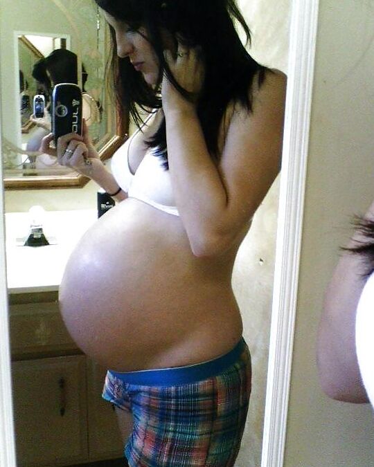Beautiful pregnant morocco
