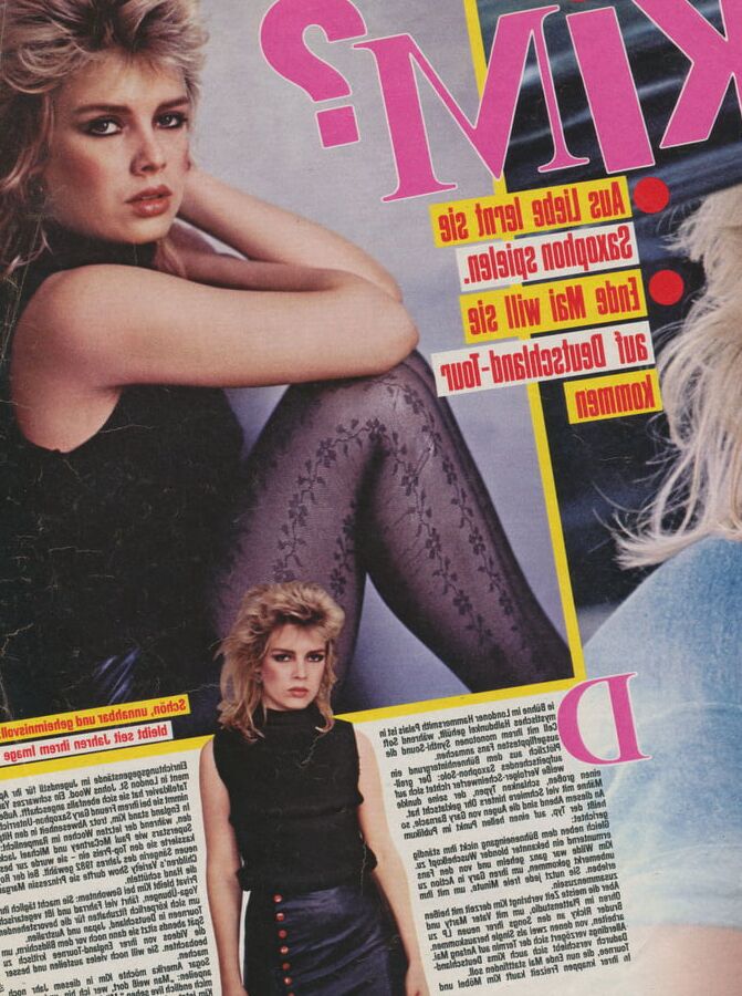 &;s disco style: Kim Wilde