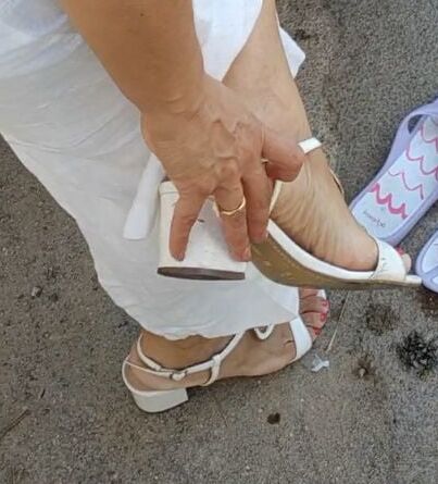 Piedi maturi fantastici
