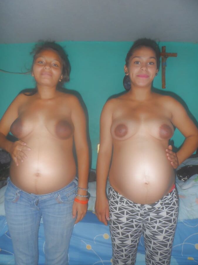 Embarazada grandes aureolas