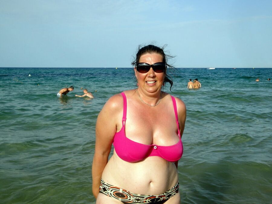 Me and aunt on vacation
