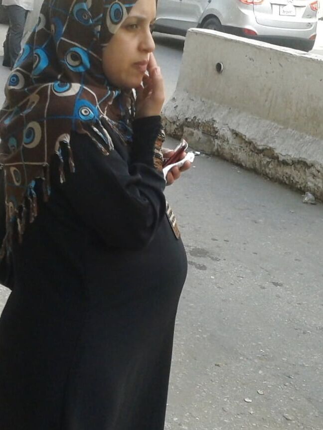 Beautiful pregnant morocco