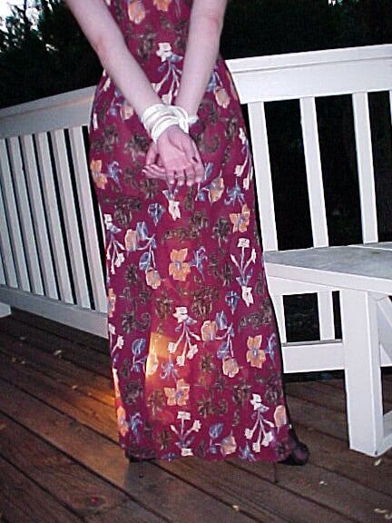 One of the first bondage web whores: Joy