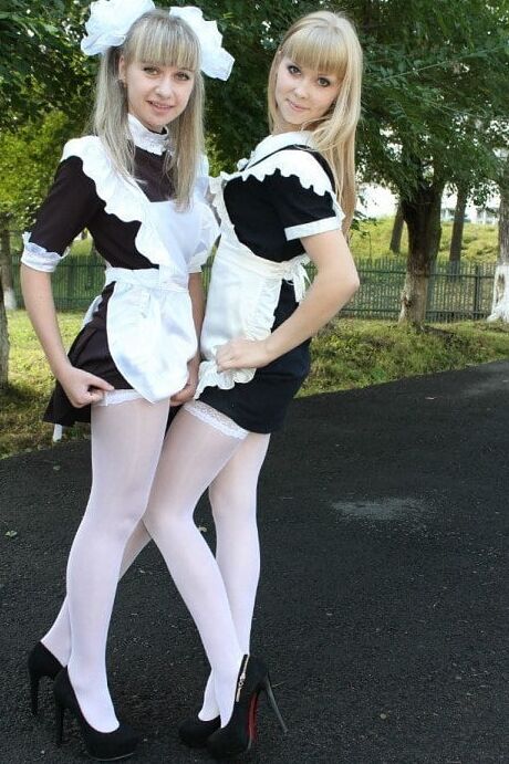 Russian schoolgirls