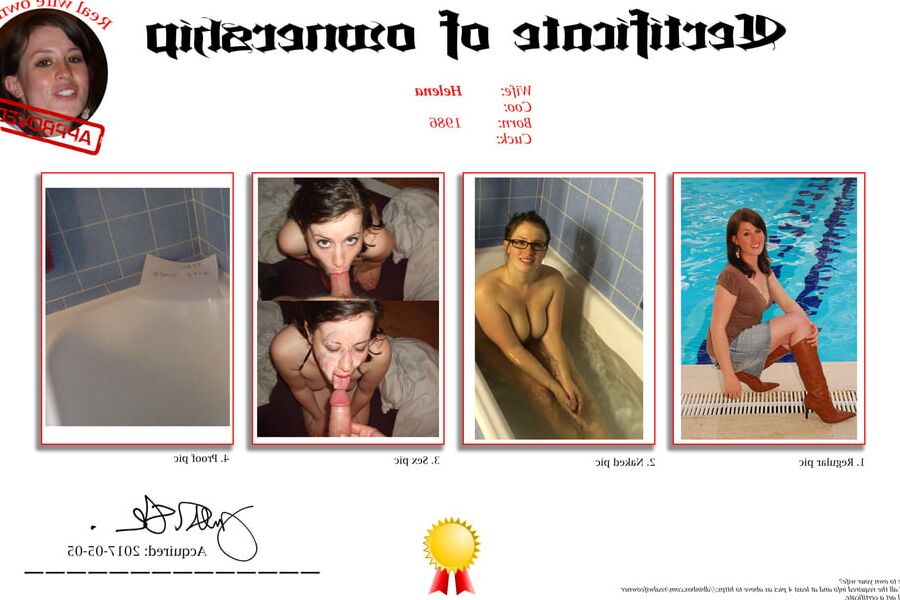 Slut Certifacte of Ownership
