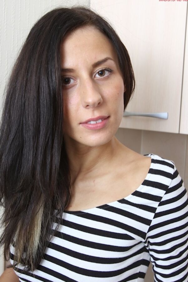In kitchen