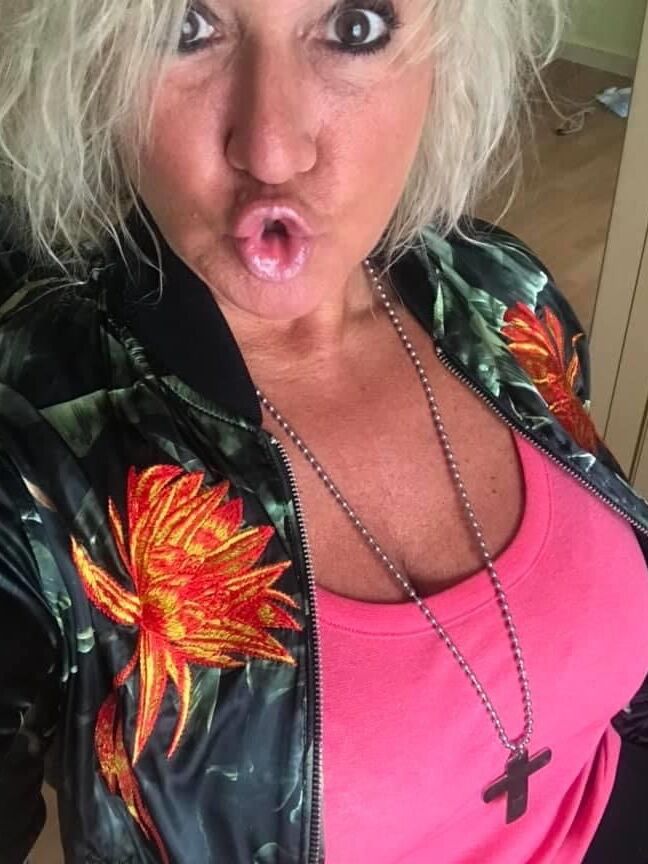 Hot blonde mature Nathalie + from Belgium