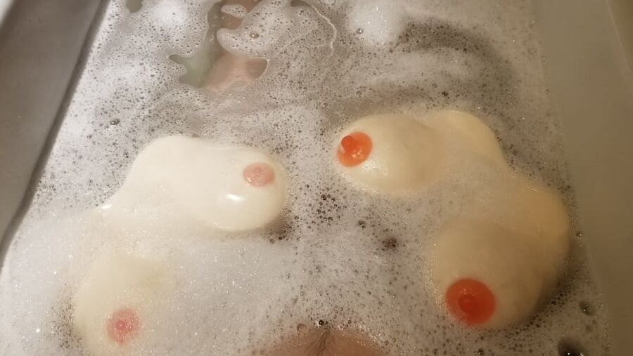 Bathing with Ane and Imouto