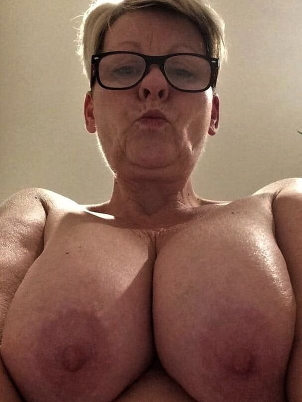 Granny big boobs