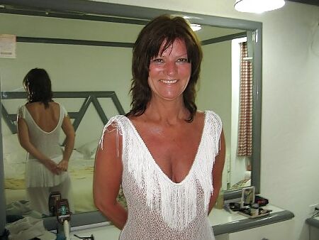 Claar mature Dutch nudist and slut