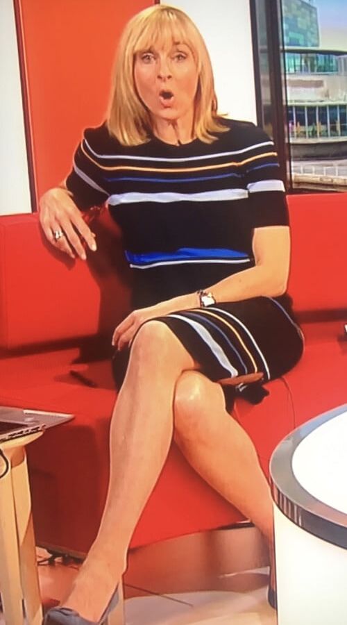 Todays Wank Target..Louise Minchin Showing Off Her Sexy Legs