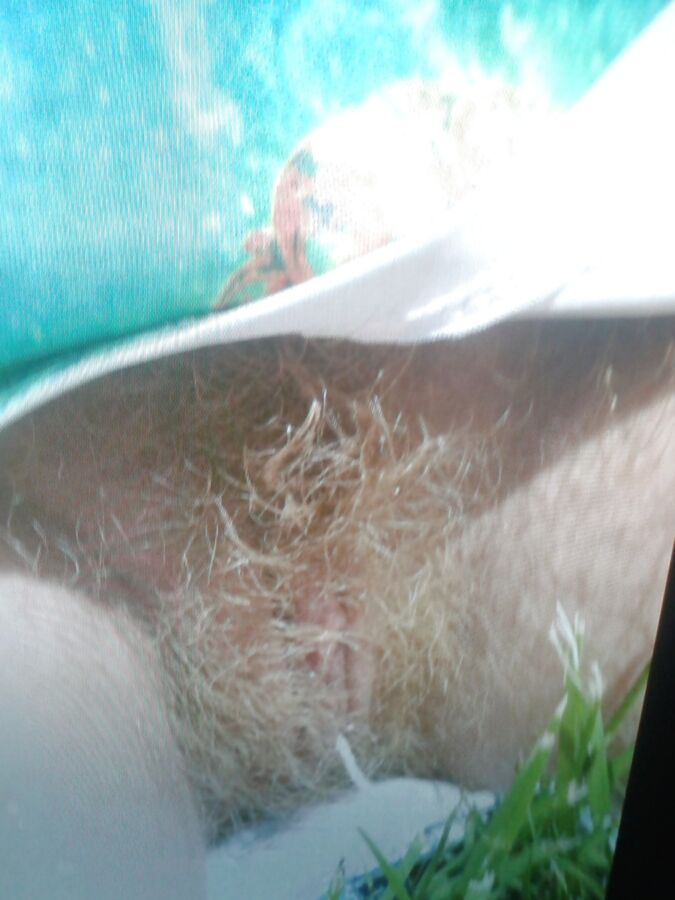 Hairy Fat Whore at the Park