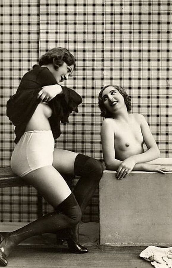 Vintage nudes panties