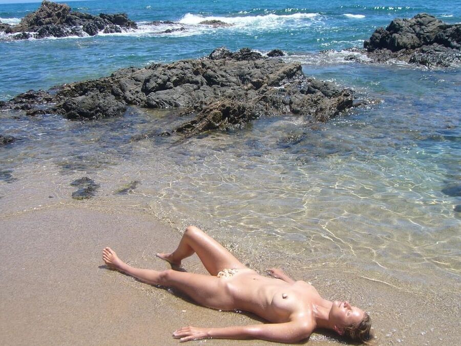 Nude at the beach